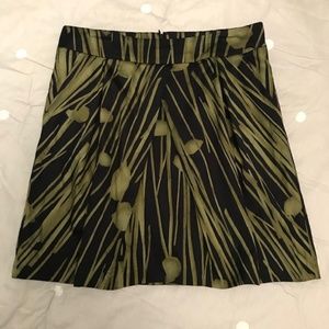 Kenneth Cole - black/green skirt
